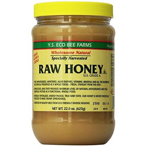 Y.S. Eco Bee Farms Raw Honey - 22 Oz, Pack Of 2