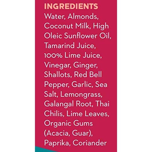 Yais Thai Almond Sauce 12 Ounce Bottle