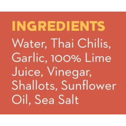 Yais Thai Chili Garlic Hot Sauce 5 Ounce Bottle