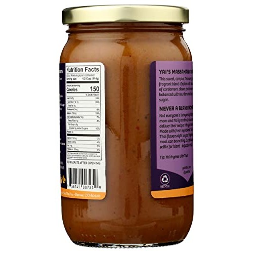 Yais Thai Massaman Curry, 16 OZ