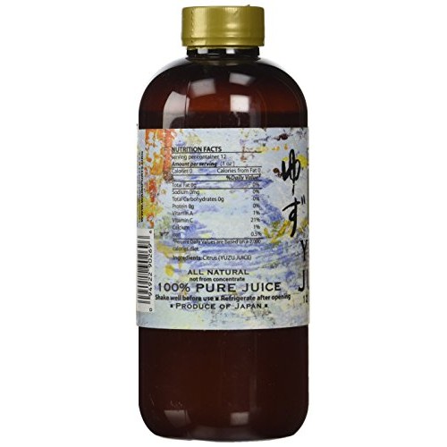 Yakami Orchard 100 % Pure Japanese Yuzu Juice 12 Oz. / 350 Ml