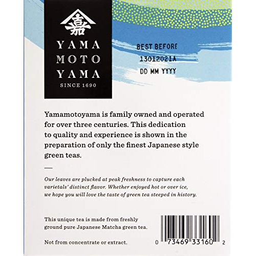 Yamamotoyama Iced Green Tea, Unsweetened, 0.8 oz
