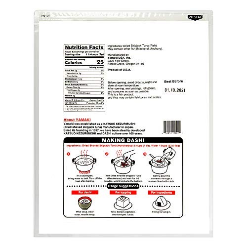 Yamaki Hana Katsuo Bonito Flake 1Lb. Bag