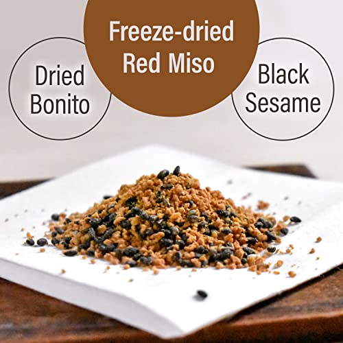 Japanese Furikake Seasoning, Rich Red Miso With Dried Bonito Fla