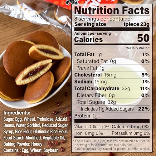 YAMASAN KYOTO UJI Dorayaki Japanese Red Bean Pancake,Traditional...