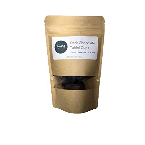 Dark Chocolate Tahini Butter Cups