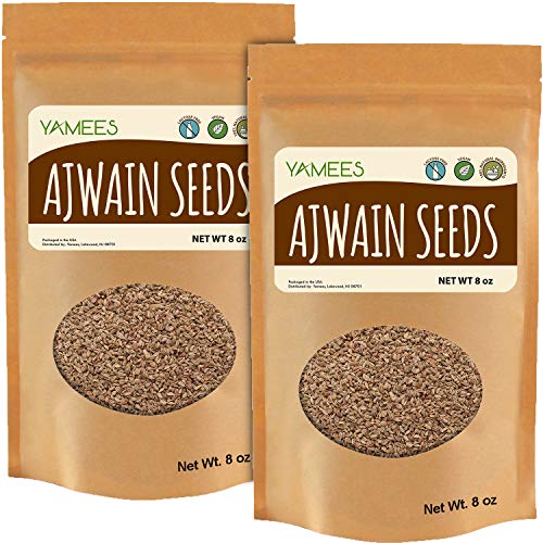 Ajwain Seeds Whole - 1 Pound - Carom Seeds