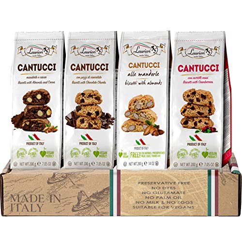 Biscotti Italian Cookies - 4 Pack - Biscotti Cookies from Italy ...