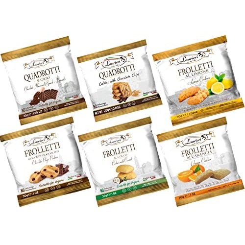 Shortbread Italian Cookies - Cookie Snacks From Italy - Variety ...