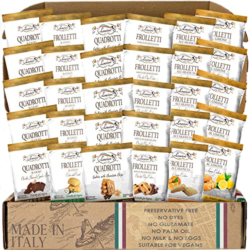 Shortbread Italian Cookies - Cookie Snacks From Italy - Variety ...