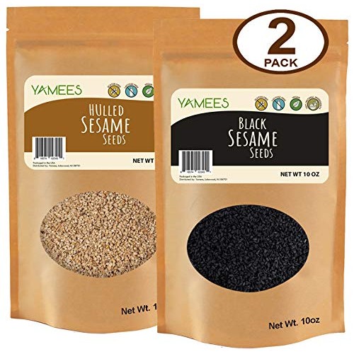 Yamees Sesame Seeds - Mix Sesame Seeds - Black Sesame Seeds - Wh