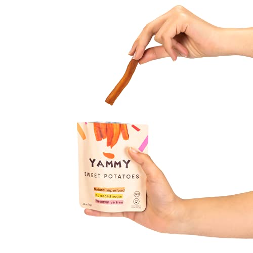 Yammy Dried Sweet Potato, Healthy, 1 Ingredient, Superfood Snack