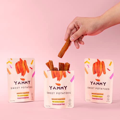 Yammy Dried Sweet Potato, Healthy, 1 Ingredient, Superfood Snack