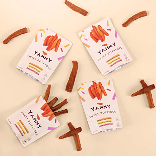 Yammy Dried Sweet Potato, Healthy, 1 Ingredient, Superfood Snack
