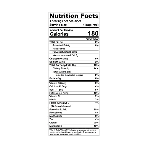 Yammy Dried Sweet Potato, Healthy, 1 Ingredient, Superfood Snack