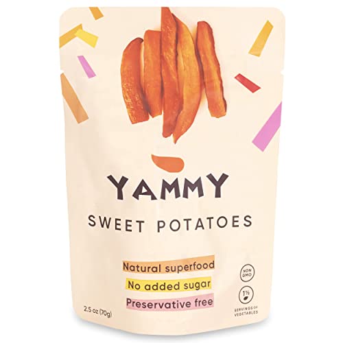 Yammy Dried Sweet Potato, Healthy, 1 Ingredient, Superfood Snack