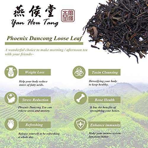 Yan Hou Tang Chinese Phoenix Dan Cong Oolong Tea Herbal Grass Lo...