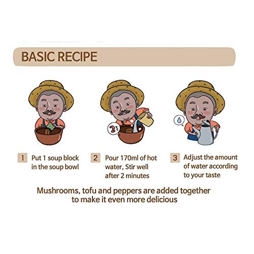 YANGYANG QUALITY Gondre Soybean Paste Soup, Quick and Easy Korea...