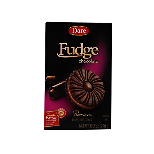 Dare Foods Fudge Chocolate Creme Cookies 3 /10.2 Oz Boxes