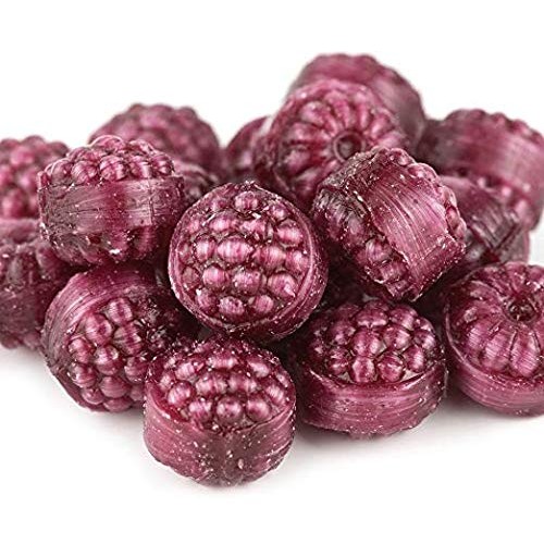 Red Raspberries, Filled Hard Candy, 2 Lbs.