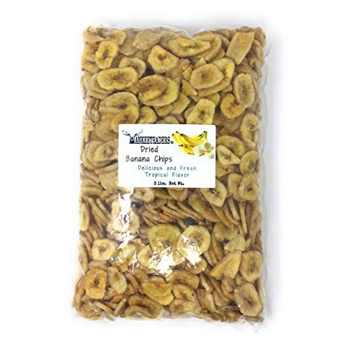 Yankee Traders Dried Chips, Banana, 3 Pound