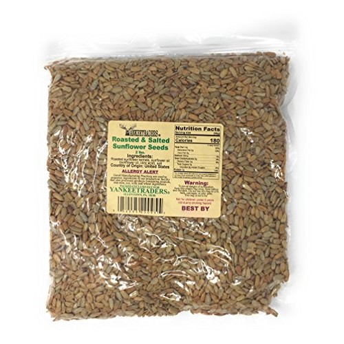 Yankee Traders Brand Sunflower Seeds, Salted And Roasted, 2 Pound