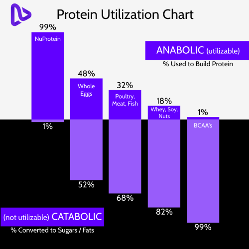 NuProtein: Dual Protein Powder – 714 grams 28 servings