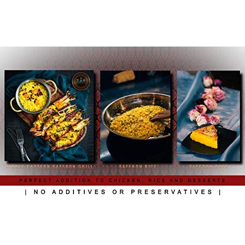 Yas Saffron , World Class Super Negin Red Saffron Threads. Premi