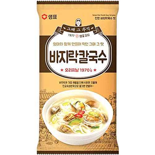 Sempio Easy Instant Noodles 6 Packs 1 Set; Vermicelli Soup101G