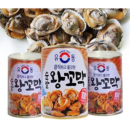 Yoodong Canned Seafood Collection 3 Cans | 유동 골뱅이, 왕꼬막 3