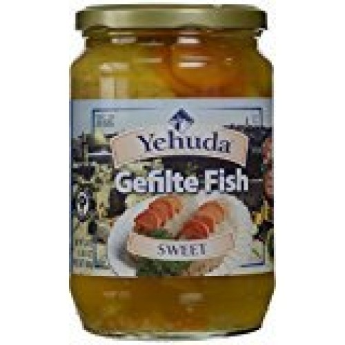 Yehuda Matzo Gefilte Fish, Sweet, 24 Oz By Yehuda Matzo - Pack Of 6
