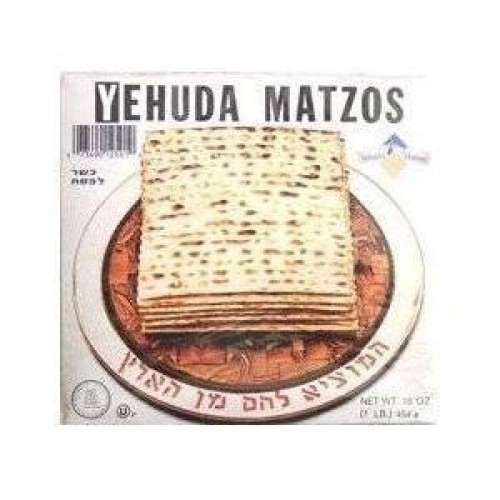 Yehuda Matzos Kosher Non Gmo For Passover 16 Oz. Pack Of 3.