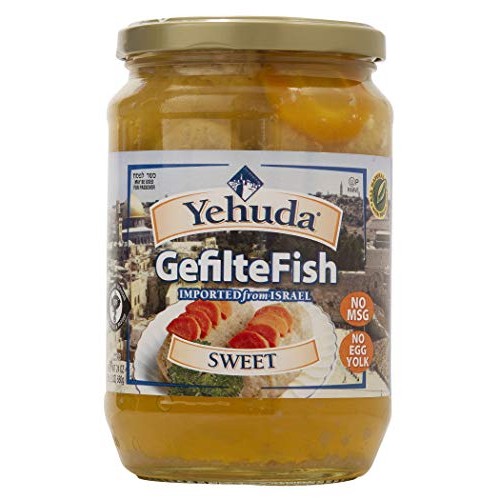 Yehuda Sweet Gefilte Fish, 24Oz 2 Pack Kosher For Passover