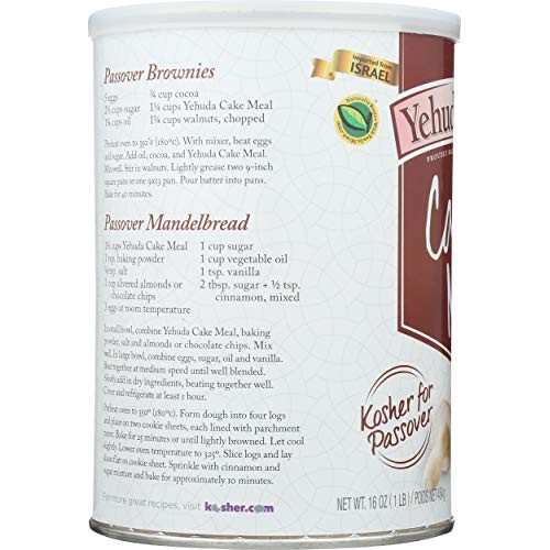 Yehuda Cake Meal Passover, 16 Oz