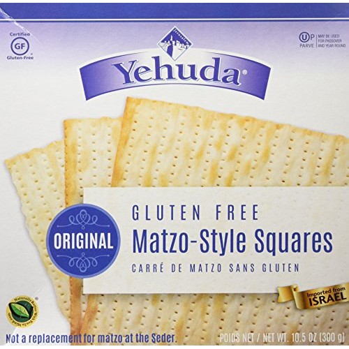 Yehuda Matzo Squares, Gluten Free, 10.5 Oz