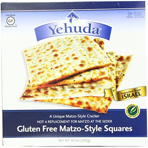 Yehuda Matzo Squares Gluten-Free 10.5 Ounce Pack Of 3