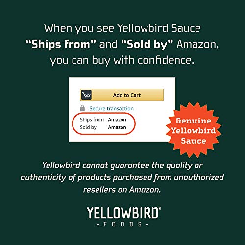 Ghost Pepper Hot Sauce By Yellowbird | Plant-Based, Gluten Free,