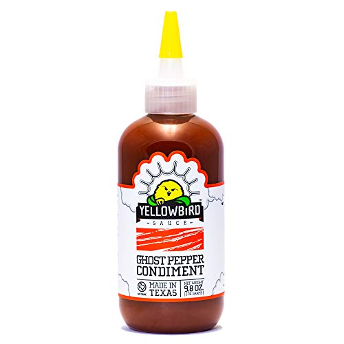 Ghost Pepper Hot Sauce By Yellowbird | Plant-Based, Gluten Free,