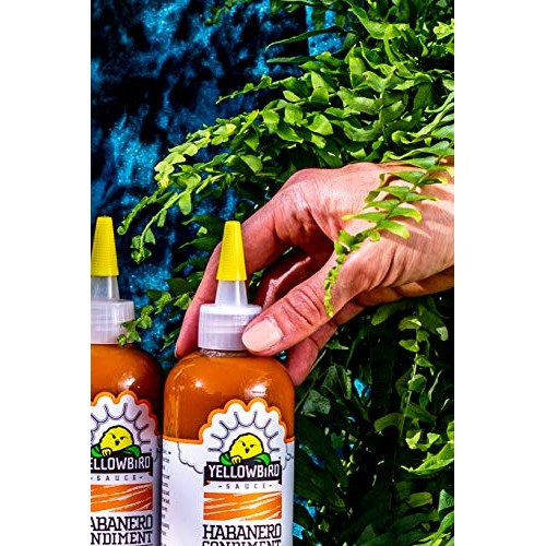 Habanero Hot Sauce By Yellowbird | Plant-Based, Gluten Free, Non