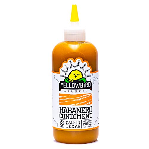 Habanero Hot Sauce By Yellowbird | Plant-Based, Gluten Free, Non