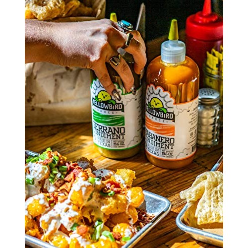 Hot Sauce Variety Pack By Yellowbird | Plant-Based, Gluten Free,