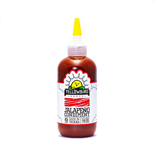 Jalapeño Hot Sauce By Yellowbird Foods, All Natural, Non-Gmo, 9.