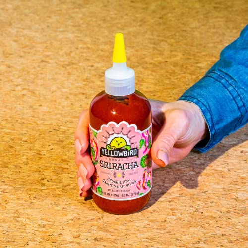 Organic Sriracha Hot Sauce by Yellowbird - Organic Chili Pepper ...
