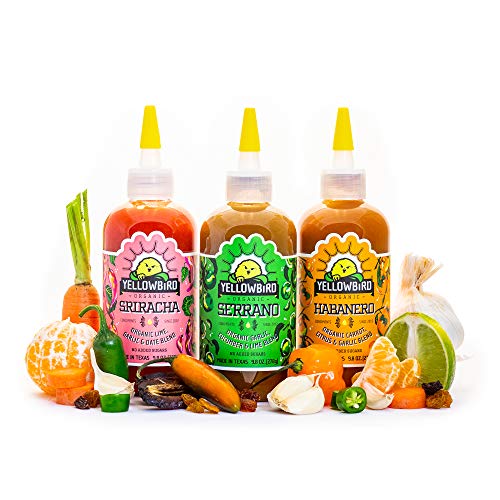 Organic Hot Sauce 3-Pack, 9.8 Oz