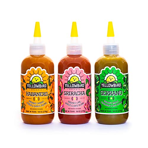 Organic Hot Sauce 3-Pack, 9.8 Oz