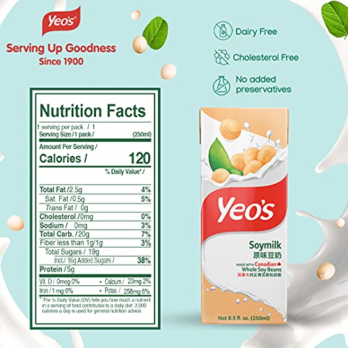 Yeos Soymilk 24 Pack