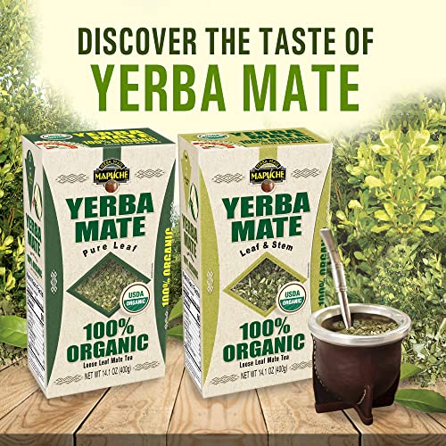 100% Organic Yerba Mate Mapuche by Anahi - Pure Leaf | USDA NOP ...
