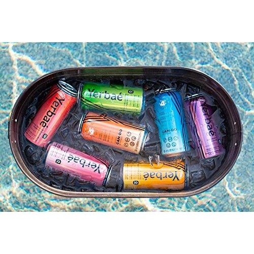 Yerbae Sparkling Water – Black Cherry Pineapple Fruit Flavored S