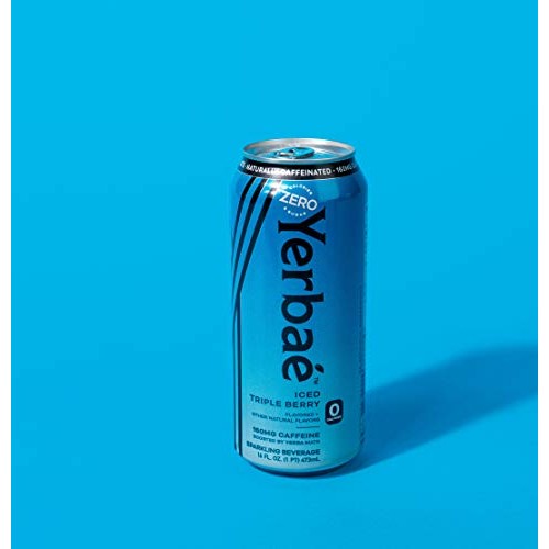 Yerbae Sparkling Water – Iced Triple Berry Fruit Flavored Seltze