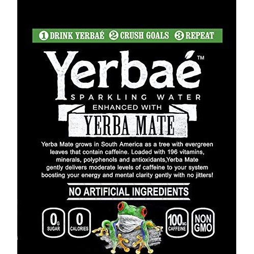 Yerbae Sparkling Water – Pineapple Coconut Fruit Flavored Seltze
